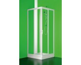 Sprchový kout VELA 70x100cm, bílá, čiré sklo